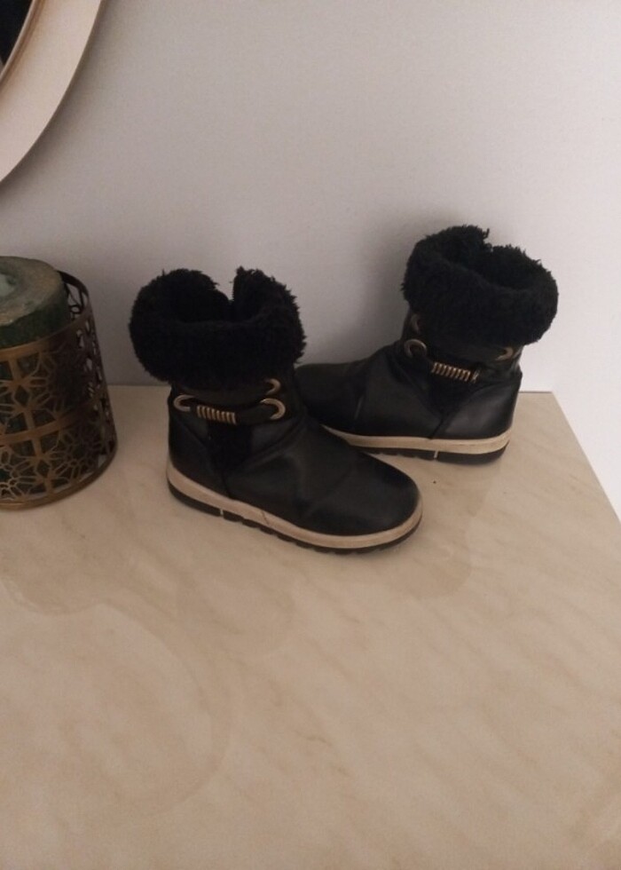 30 numara kiz cocuk kışlık  bot - Görsel 2