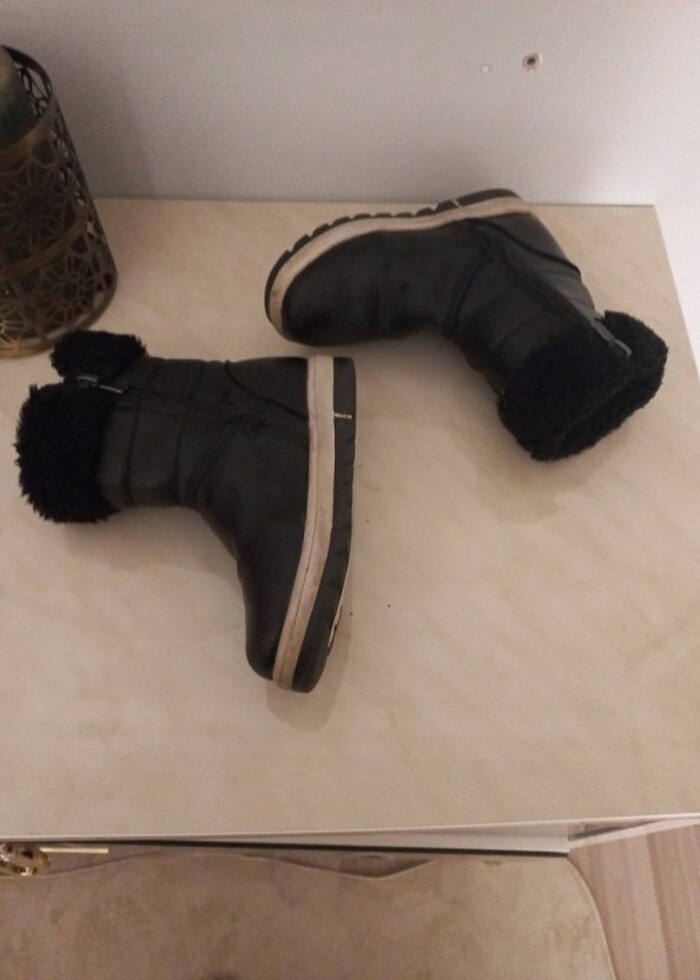 30 numara kiz cocuk kışlık  bot - Görsel 4