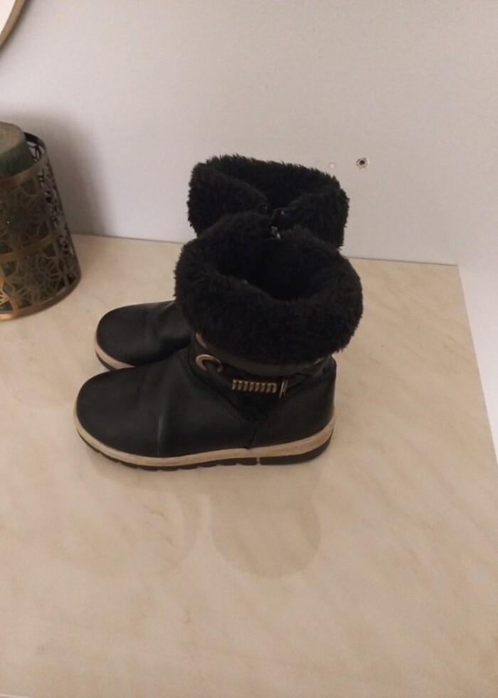 30 numara kiz cocuk kışlık bot - Görsel 5