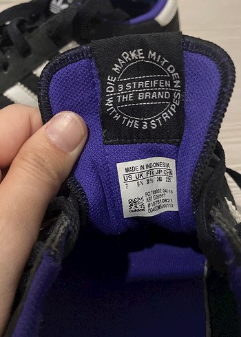 Adidas Mor Detaylı Adidas Kadın Spor Ayakkabı