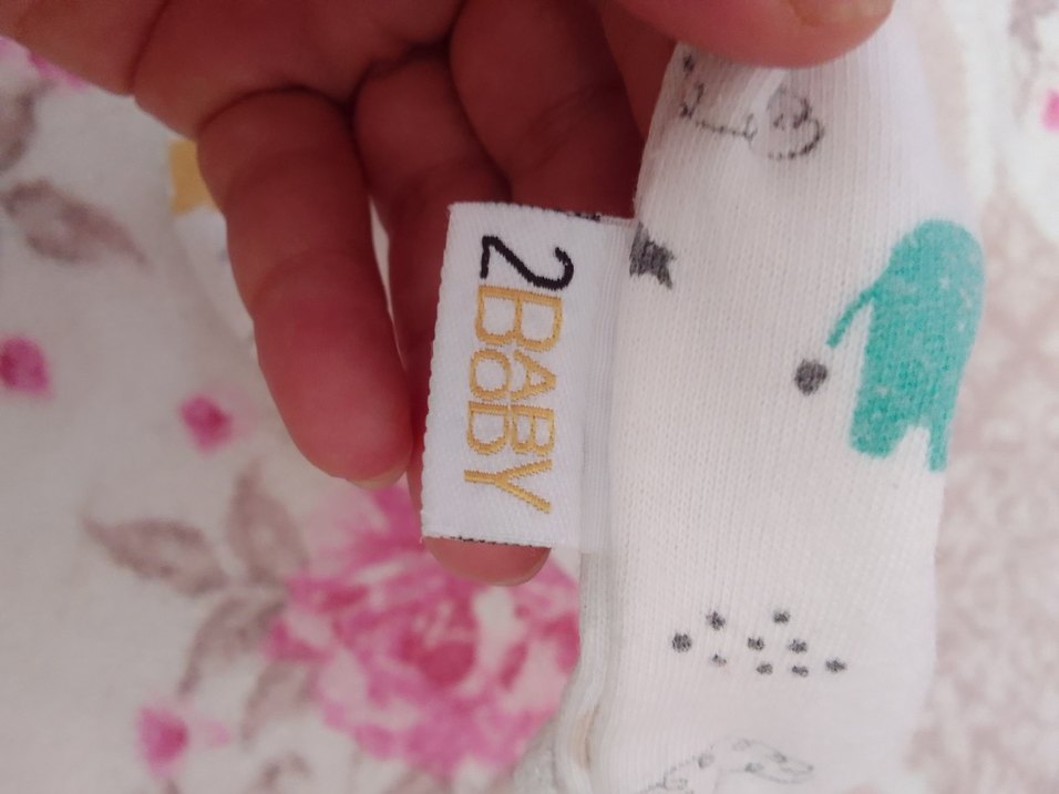 Bebek Erkek Kolsuz Pamuklu Body - Görsel 2