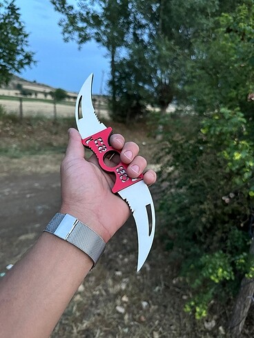 Diğer 5 ADET AHŞAP OYUNCAK KARAMBİT BIÇAK
