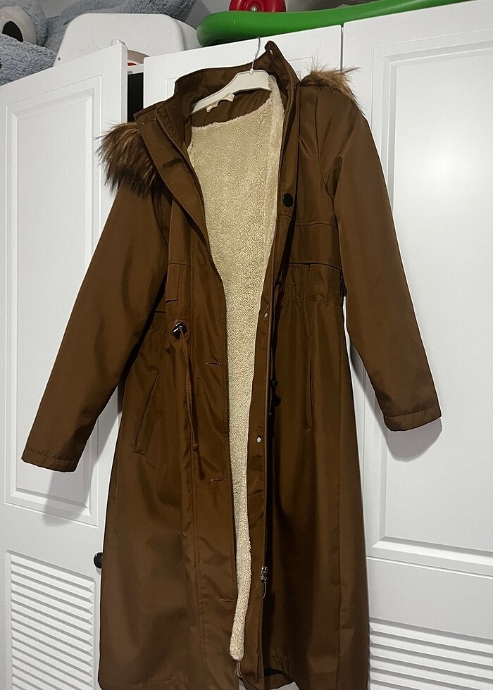 Tesettür parka kaban - Görsel 4