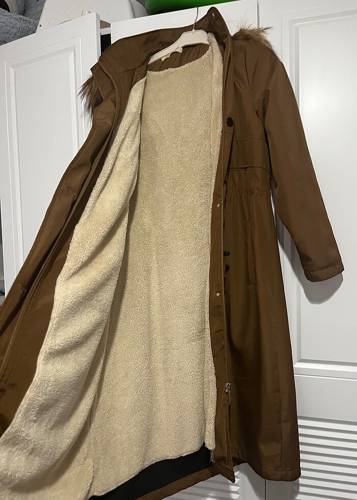 Tesettür parka kaban - Görsel 3