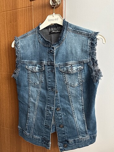 Mavi jeans yelek