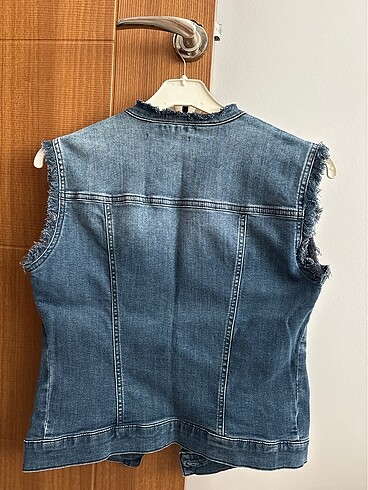 s Beden mavi Renk Mavi jeans yelek