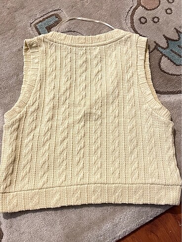 xs Beden Pull and bear bej rengi crop