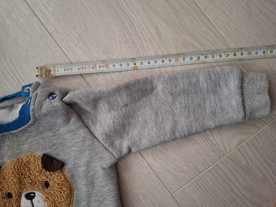 Erkek Çocuk Gri Baskılı Sweatshirt - Görsel 5