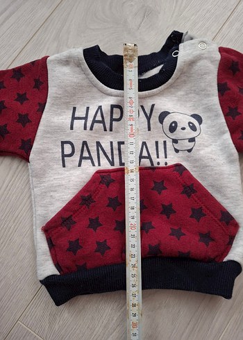 Erkek Çocuk Renkli Baskılı Sweatshirt - Görsel 3