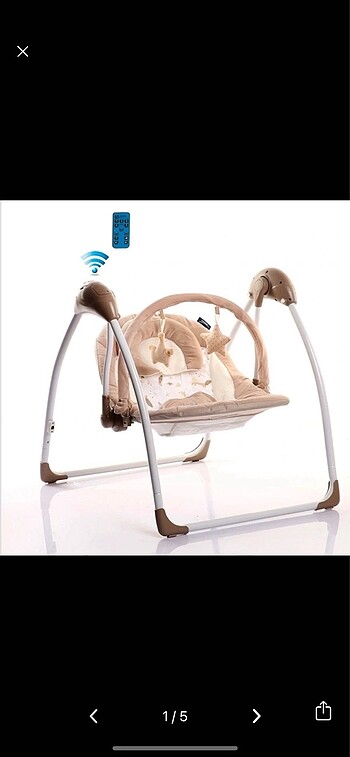 baby plus Comfort Otomatik Salıncak