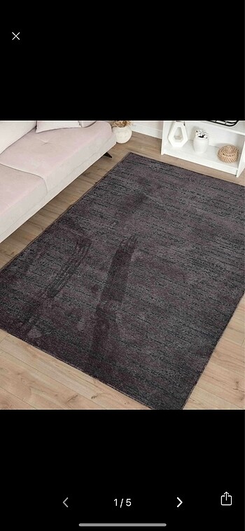 Viskon dokuma halı kaymaz taban. 100x250