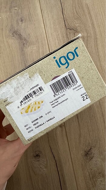 22 Beden İGOR NİCO SANDALET