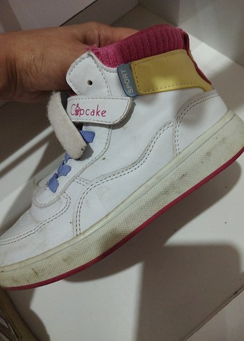 Kız Çocuk Beyaz Spor Ayakkabı - Görsel 2