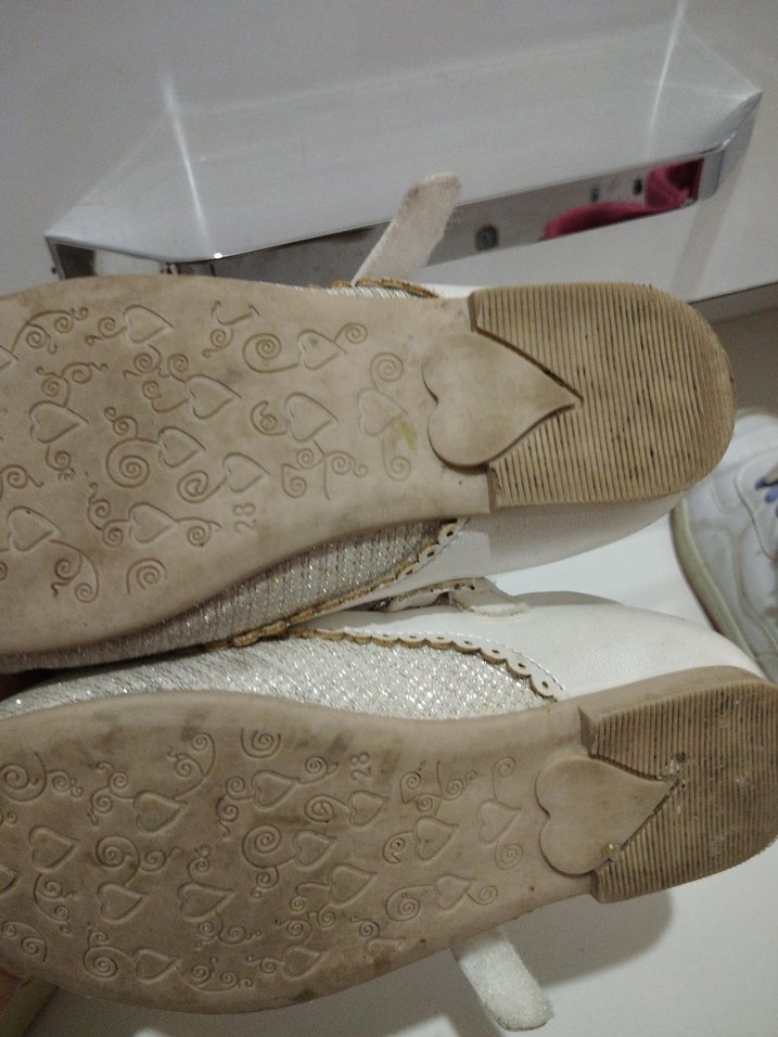 Beyaz Kız Çocuk Fiyonklu Babet - Görsel 3