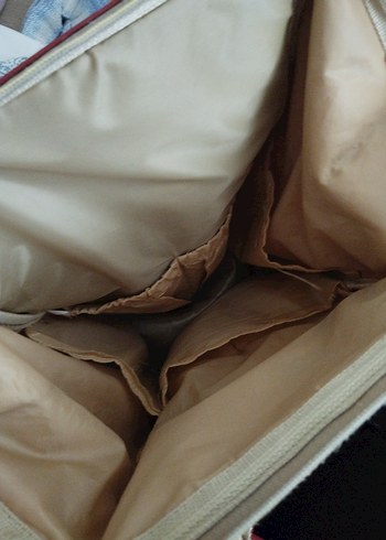 Bordo Desenli Bebek Çantası - Görsel 4