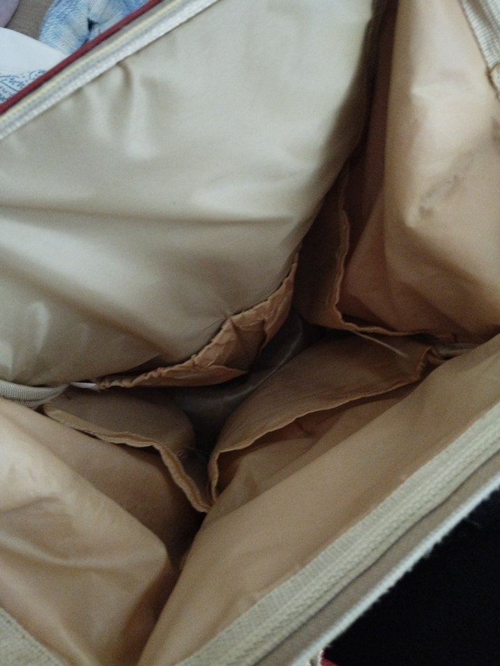 Bordo Desenli Bebek Çantası - Görsel 4