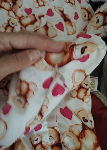 Kapüşonlu Ayıcık Desenli Çocuk Tulumu - Görsel 3