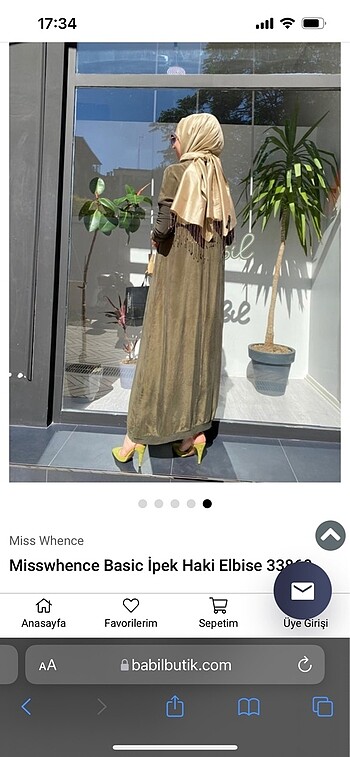 Miss Whence ipek elbise