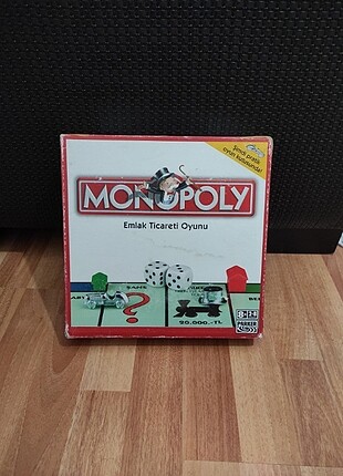 Monopoly Emlak Ticaret Kutu Oyunu