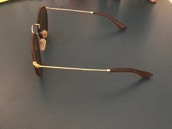 Ray Ban Orjinal deri kahverengi çerçeve gözlük