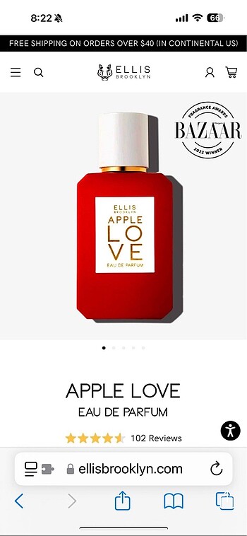 Apple Love Orjinal Parfüm 50 ml