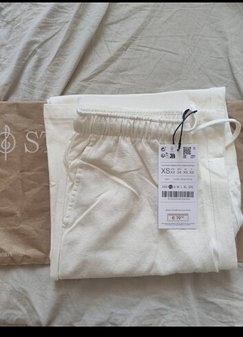 Stradivarius Stradivarius keten pantolon 
