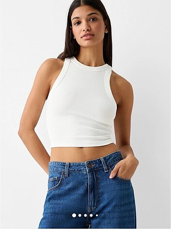Fitilli kolsun t-shirt