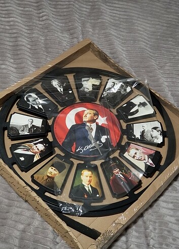 Atatürk Duvar Saati 50cm