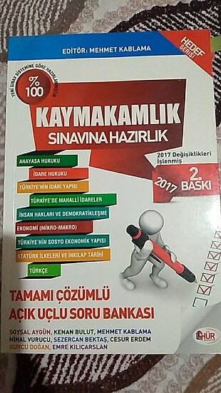 Kaymakamlık soru bankası 