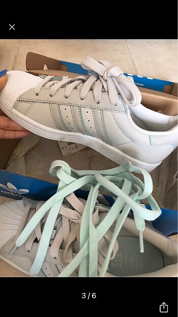 37,5 Beden Adidas orjinal superstar
