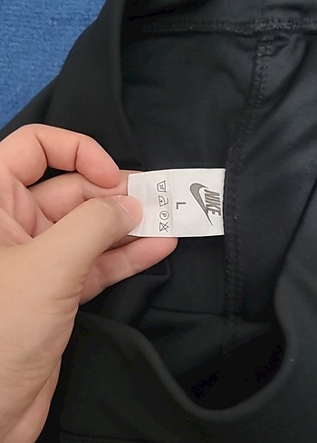 l Beden siyah Renk Nike Siyah Kadın Spor Taytı