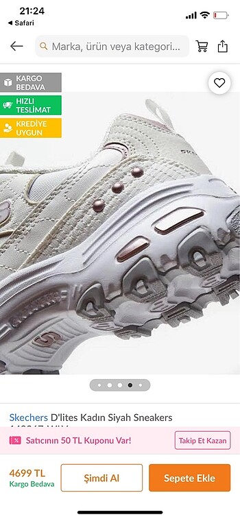 36,5 Beden Skechers