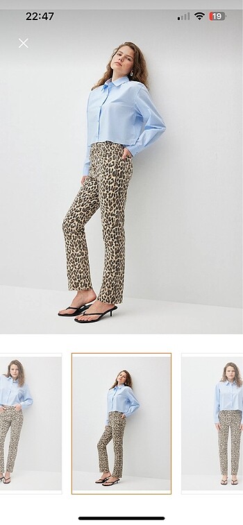 Mavi Jeans Mavi New York Leopar Jean