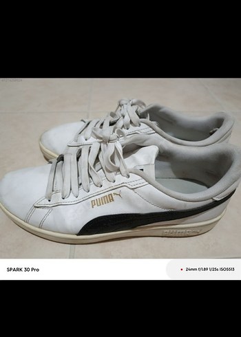 Beyaz Puma Spor Ayakkabi şahane - Görsel 6