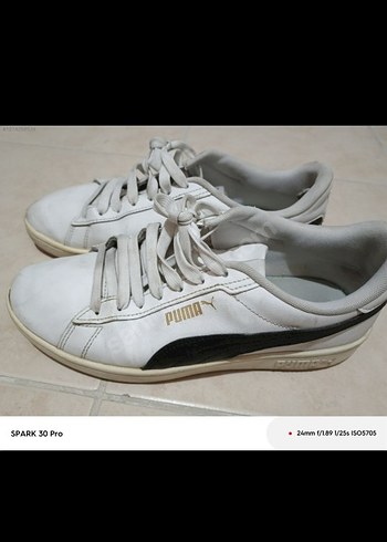 Beyaz Puma Spor Ayakkabi şahane - Görsel 11