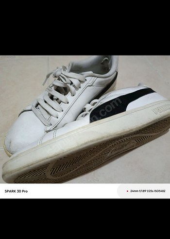 Beyaz Puma Spor Ayakkabi şahane - Görsel 5