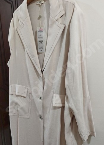 Kadın krem renk yarım kap AKER MARKA - Görsel 3