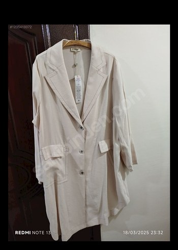 Kadın krem renk yarım kap AKER MARKA - Görsel 5