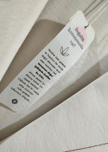 Kadın krem renk yarım kap AKER MARKA - Görsel 2