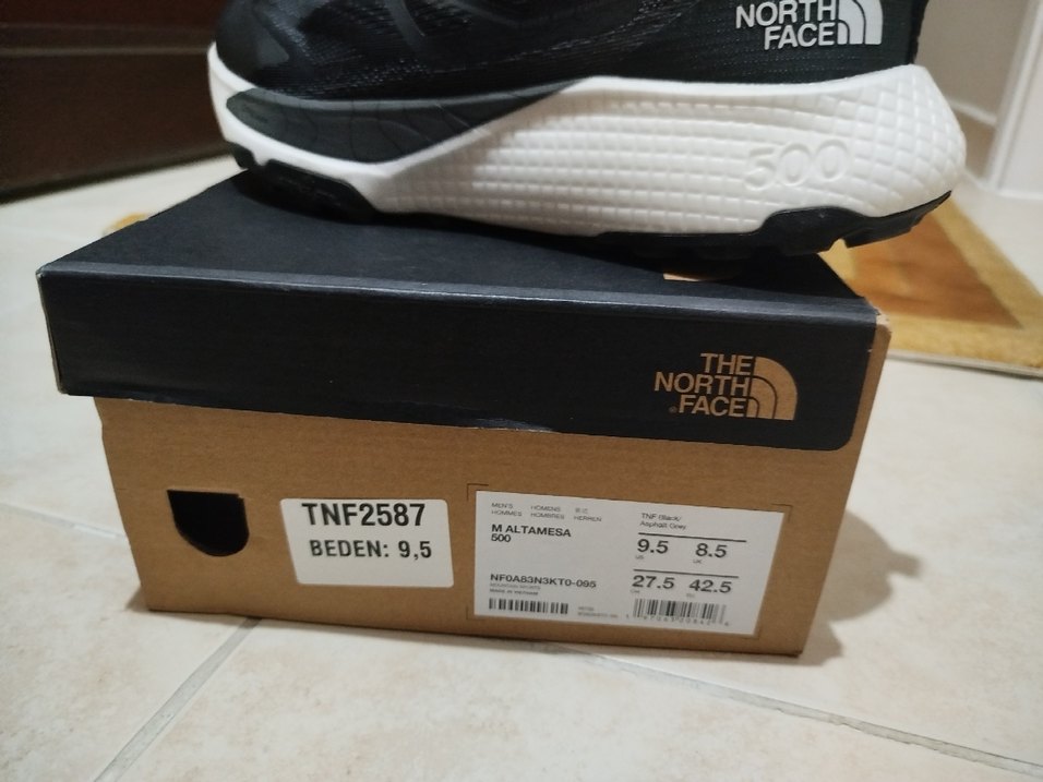 The North Face Siyah Erkek Spor Ayakkabı Altamesa 42.5 numara - Görsel 2