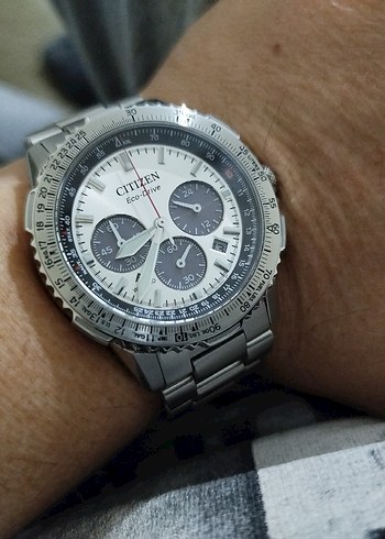 Citizen EcoDrive Gri nawihavk sky diver - Görsel 12