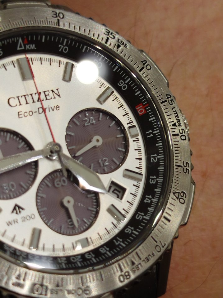 Citizen EcoDrive Gri nawihavk sky diver - Görsel 5