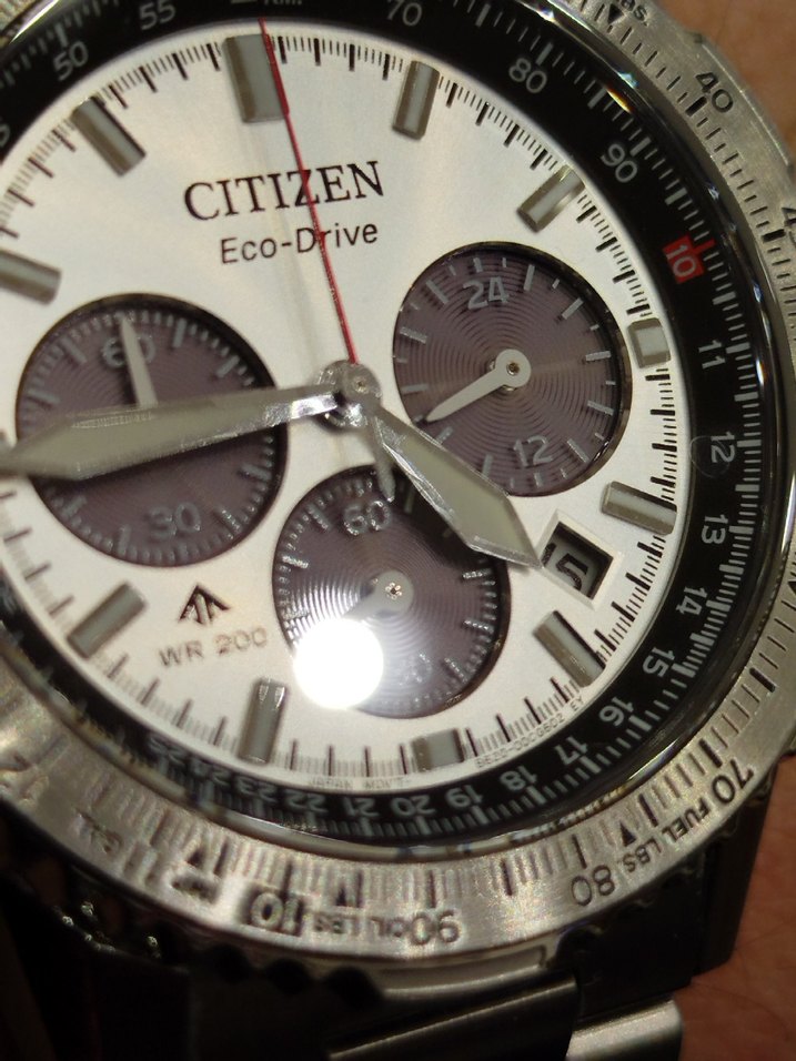 Citizen EcoDrive Gri nawihavk sky diver - Görsel 4