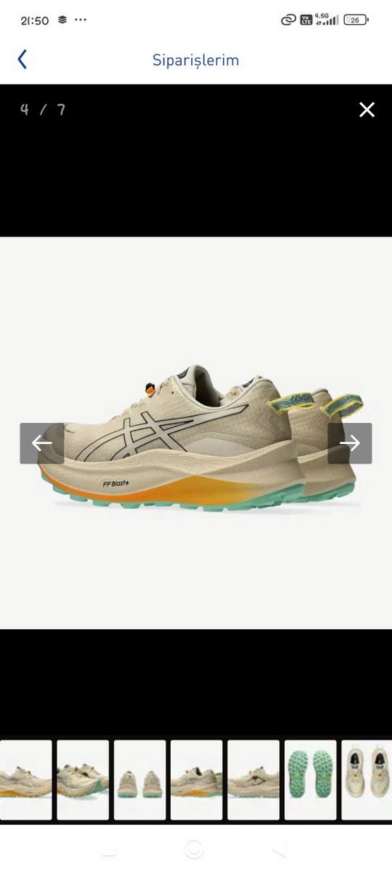 Asics trabuco Max 3 şahane performans 42.5 - Görsel 3