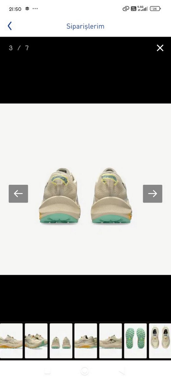 Asics trabuco Max 3 şahane performans 42.5 - Görsel 2