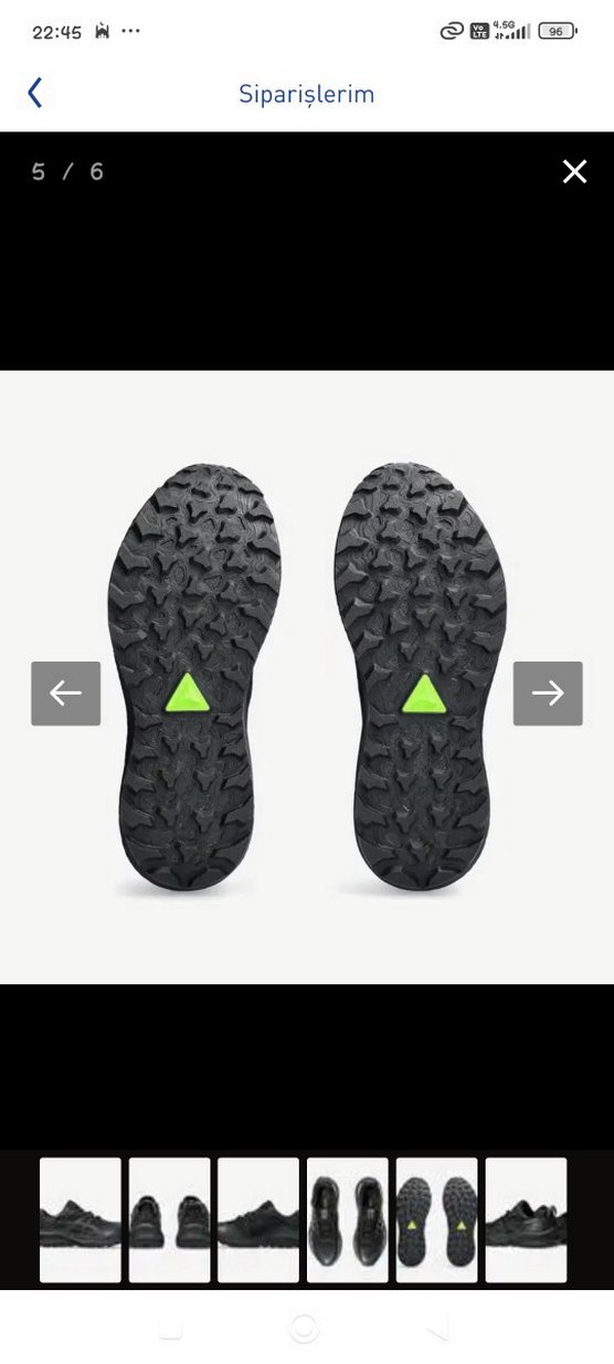 ASİCS GEL TRABUCO MAX12 goretex 42.5 şahane... - Görsel 5