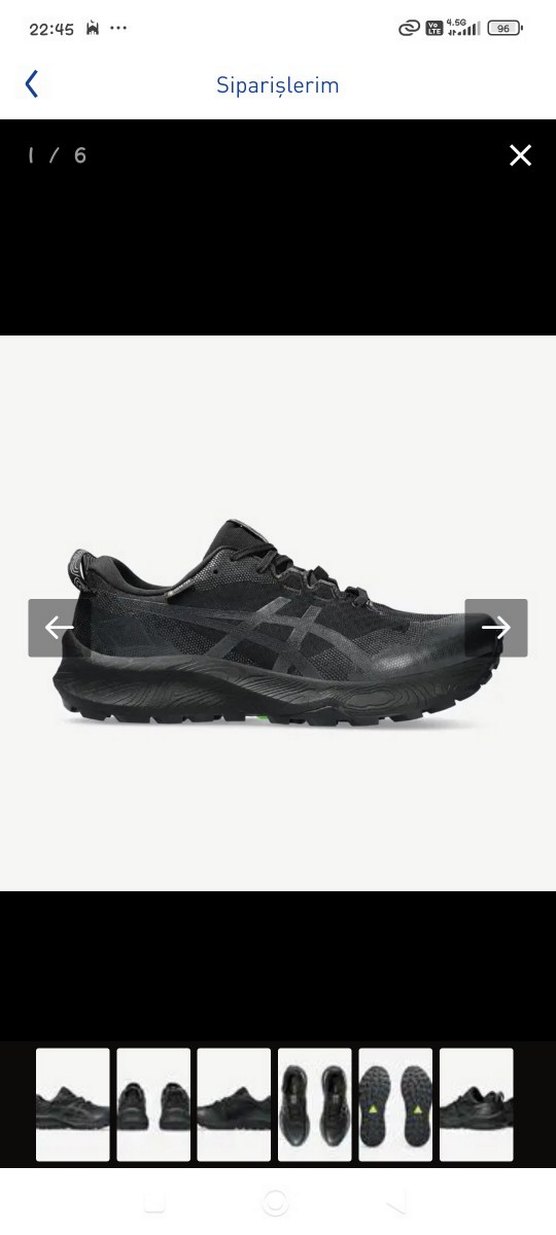 ASİCS GEL TRABUCO MAX12 goretex 42.5 şahane... - Görsel 3