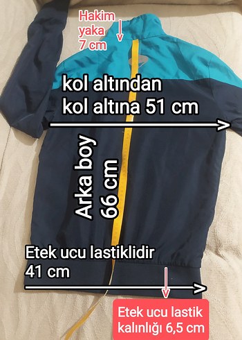 Mavi Nike Fermuarlı Erkek Spor Ceket - Görsel 4