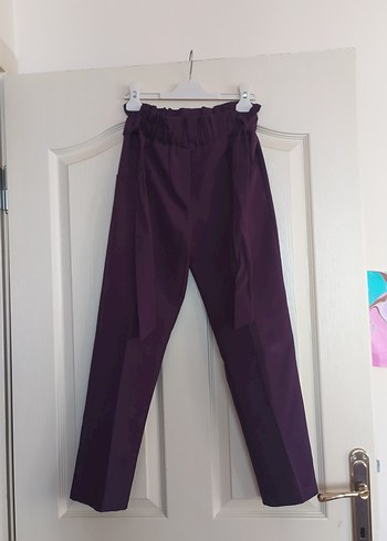 LC Waikiki Mor Midi Regular Fit Kumaş Pantolon