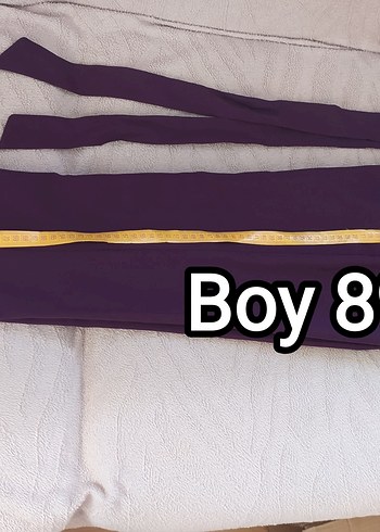 10 Yaş Beden mor Renk Mor Midi Regular Fit Kumaş Pantolon